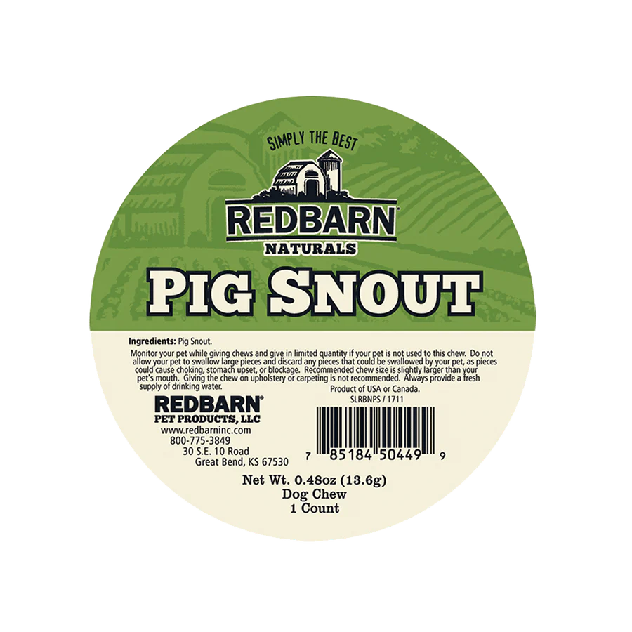 Natural Pig Snouts Dog Treat - Paws Discovery