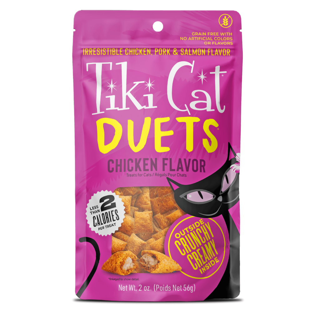 Tiki Cat Duets Cat Treat Chicken Flavor