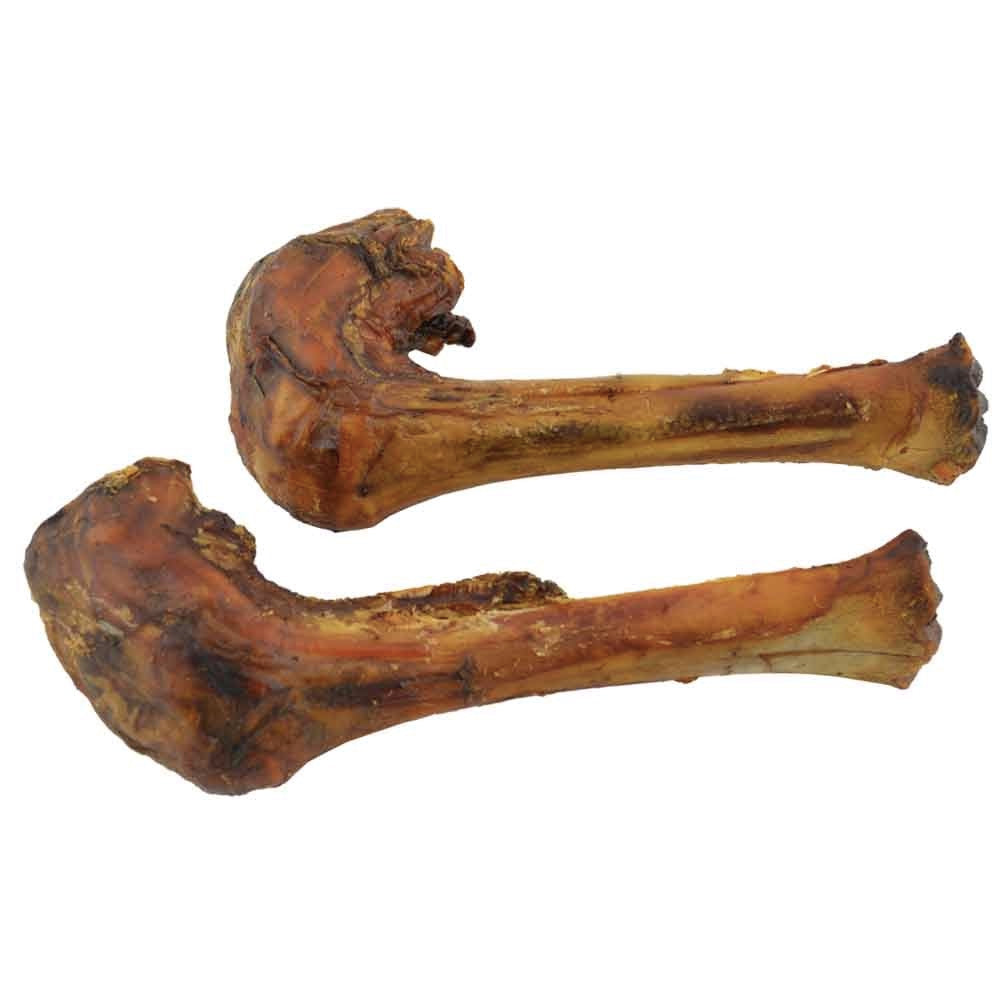 1 pc Smoked Lamb Full Shank Bone 5-7 Inch - Paws Discovery