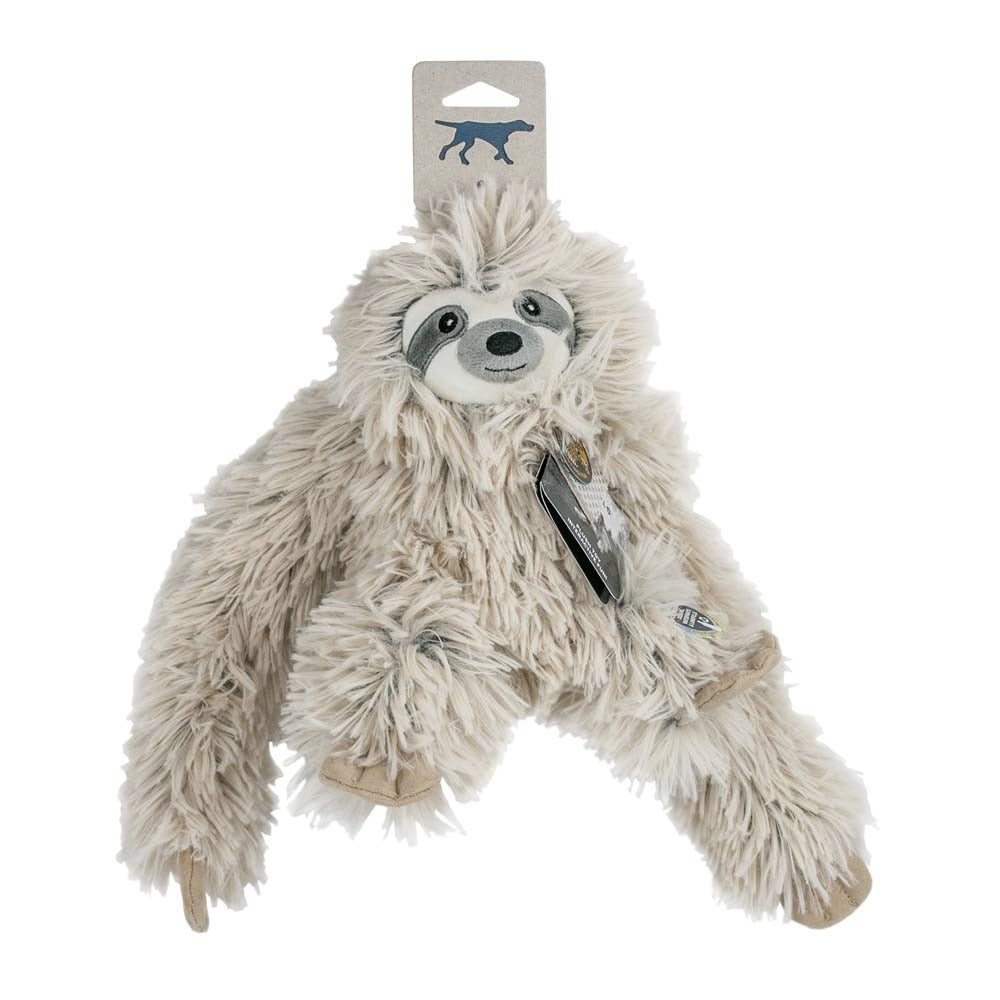 16" Rope Body Sloth Squeaker Toy - Paws Discovery