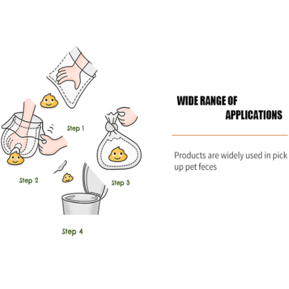 Biodegradable Environmental Friendly Scented Dog Poop Bag - Paws Discovery