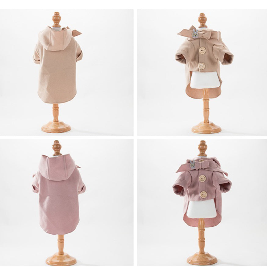 Pet Duffle Trench Coat - Paws Discovery