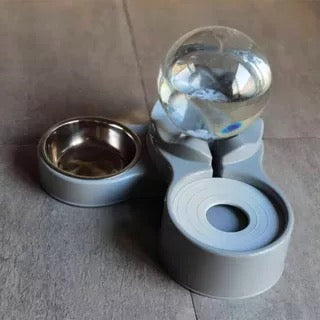 Automatic Water Dispenser and Food Bowl Set For Pet - Paws Discovery