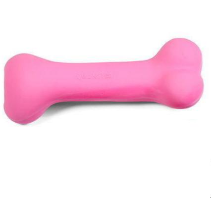 Non-Toxic Latex Squeaker Bone Shaped Toy - Paws Discovery