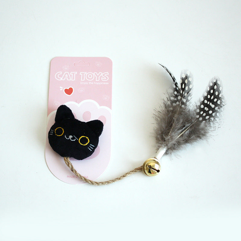 Feather Catnip Cat Toys with Bell - Paws Discovery
