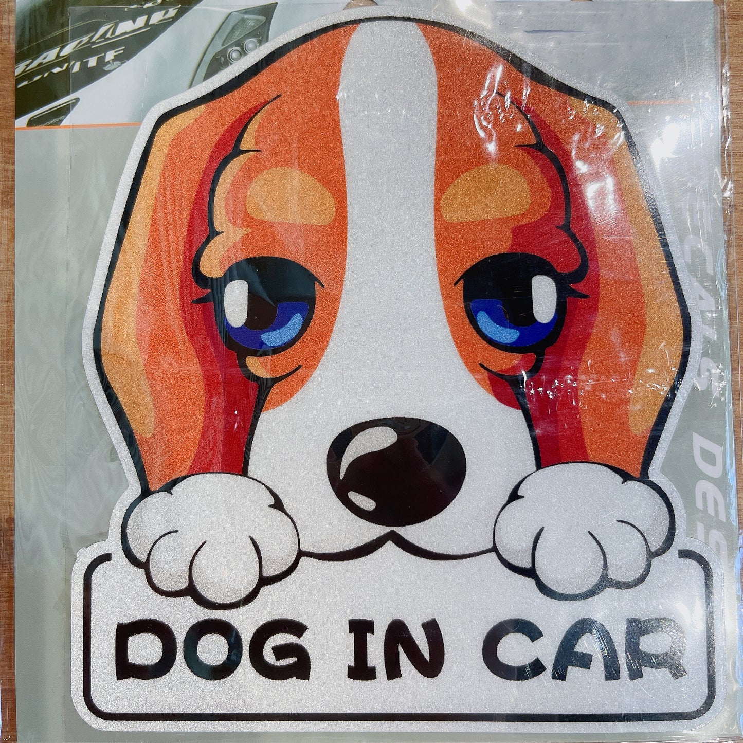 Reflective Car Truck Decal Sticker Dogs 1pc - Paws Discovery