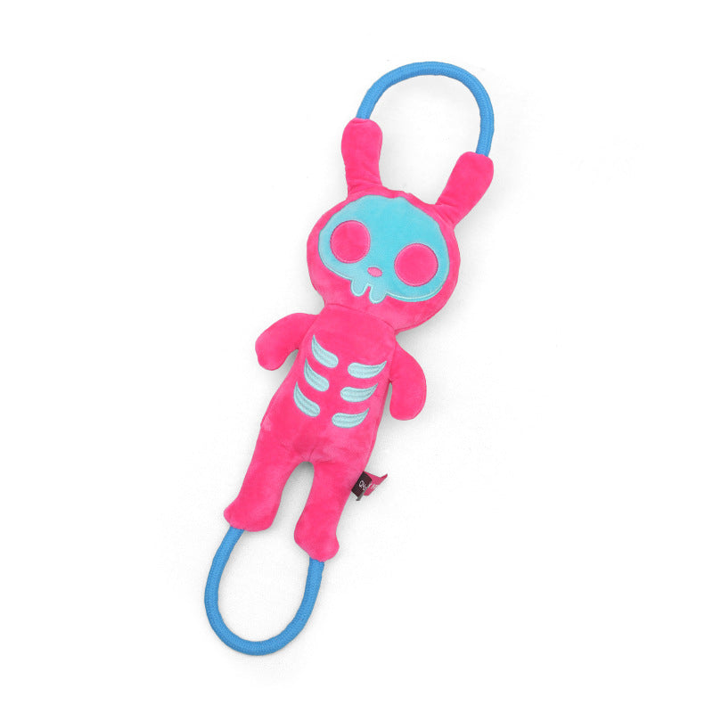 Squeaker Monster Pull Toy - Paws Discovery