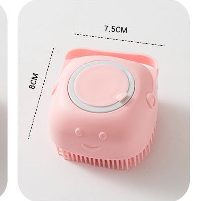 Silicone Pet Shower Brush - Paws Discovery