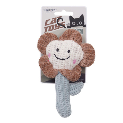 Knitted Stuffed Catnip Cat Toys - Paws Discovery 