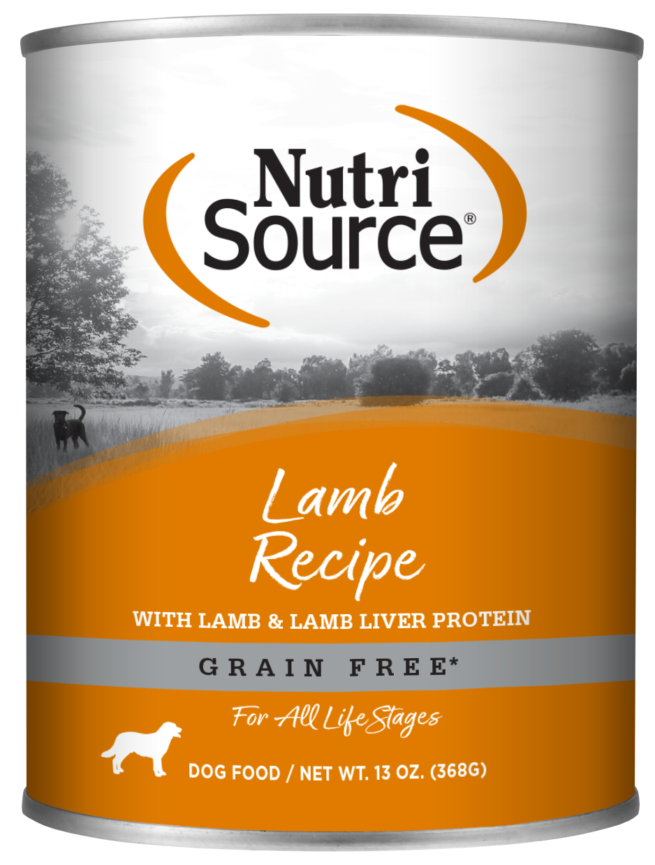 NutriSource GrainFree Wet Dog Food - Lamb Recipe