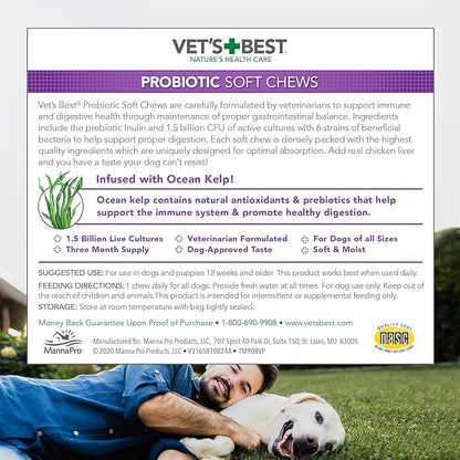 Probiotic Soft Chews for Dogs - Paws Discovery 