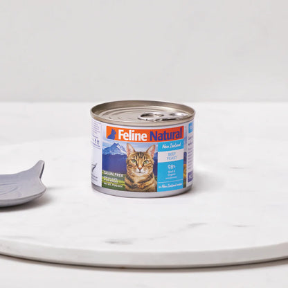 Feline Natural Beef Feast Can 170g - Paws Discovery 