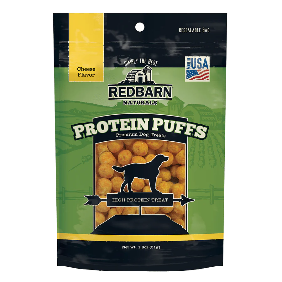 Protein Puffs Dog Treats Cheese Flavour 1.8oz/51g