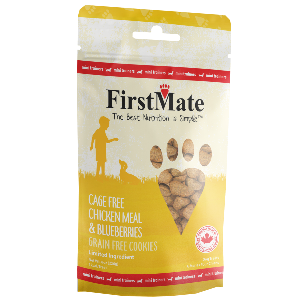 FirstMate Mini Chicken & Blueberries Dog Treats