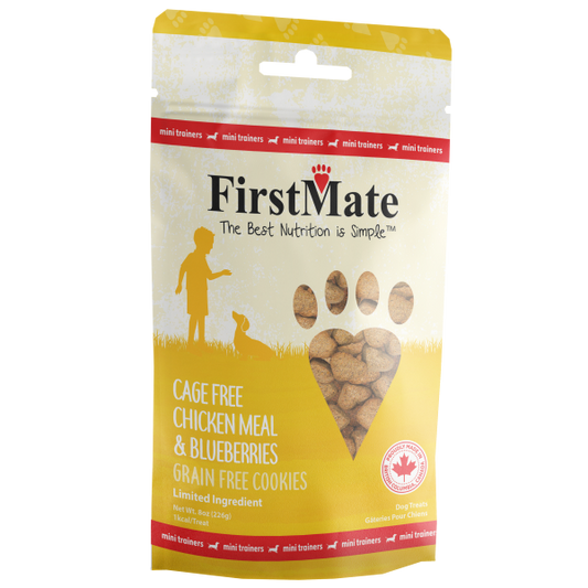 FirstMate Mini Chicken & Blueberries Dog Treats