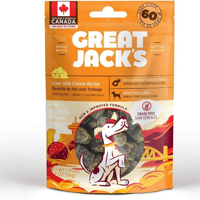 Great Jack's Dog Treats - Liver with Cheese Recipe