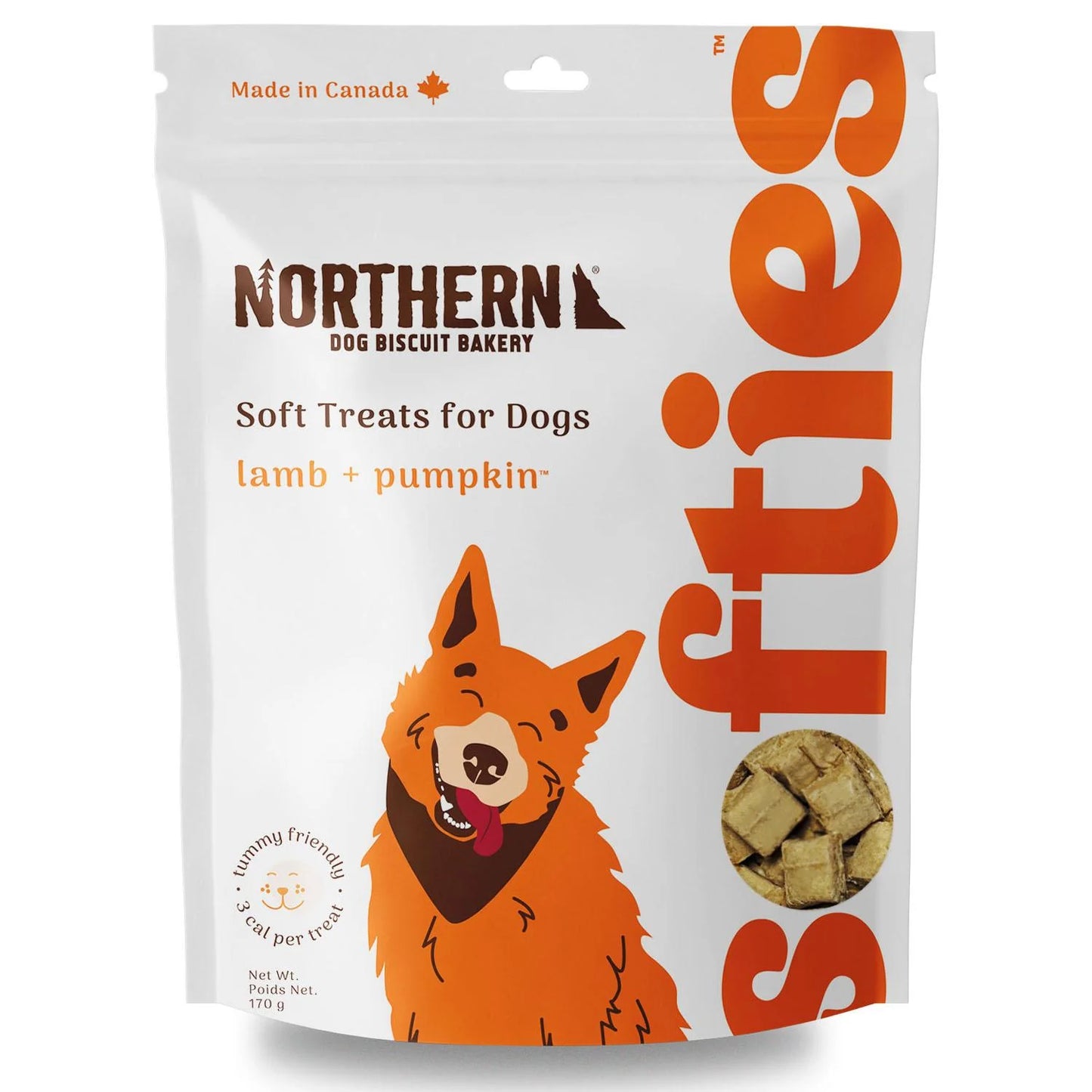 Northern Biscuit Soft Treats for Dogs Lamb + Pumpkin