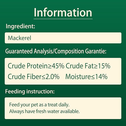 Meatyway Dehydrated Wild Caught Mackerel Fish - Paws Discovery 