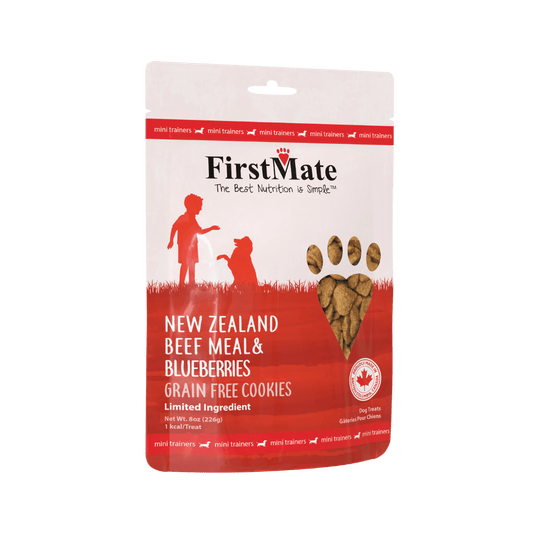 FirstMate Mini NewZealand Beef  & Blueberries Dog Treat