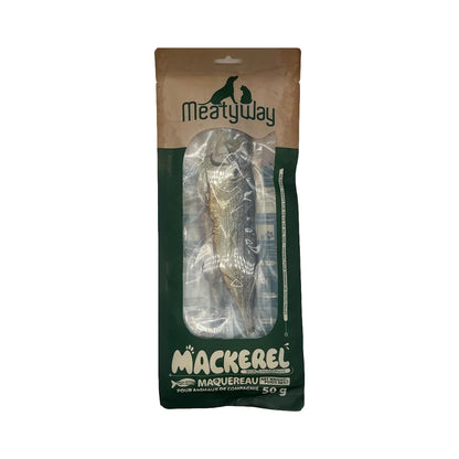 Meatyway Dehydrated Wild Caught Mackerel Fish - Paws Discovery 