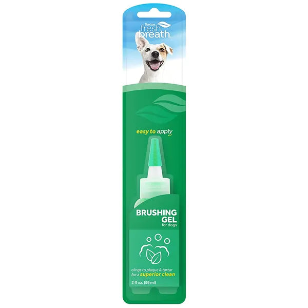 TropiClean Fresh Breath Clean Teeth Brushing Gel - Paws Discovery 