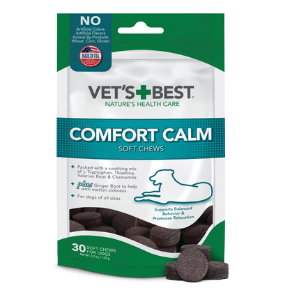 Comfort Calming Soft Chews for Dogs - Paws Discovery 