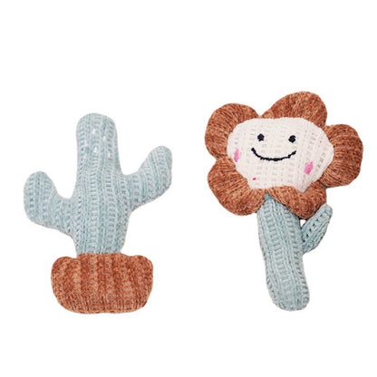 Knitted Stuffed Catnip Cat Toys - Paws Discovery 