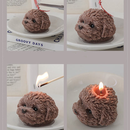 Hand Made Teddy Scented Candle - Paws Discovery 