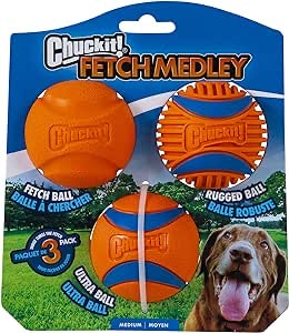 Fetch Melody Ball Medium 3pk