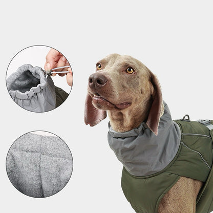 Winter Fleece Vest with D Ring - Paws Discovery 