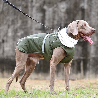 Winter Fleece Vest with D Ring - Paws Discovery 