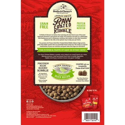 Stella & Chewy's Raw Coated Kibble - Cage Free Duck Recip - Paws Discovery 