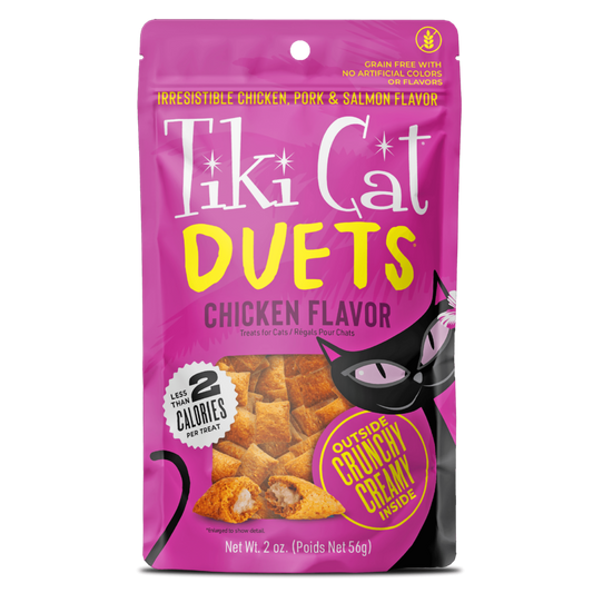 Tiki Cat Duets Cat Treat Chicken Flavor