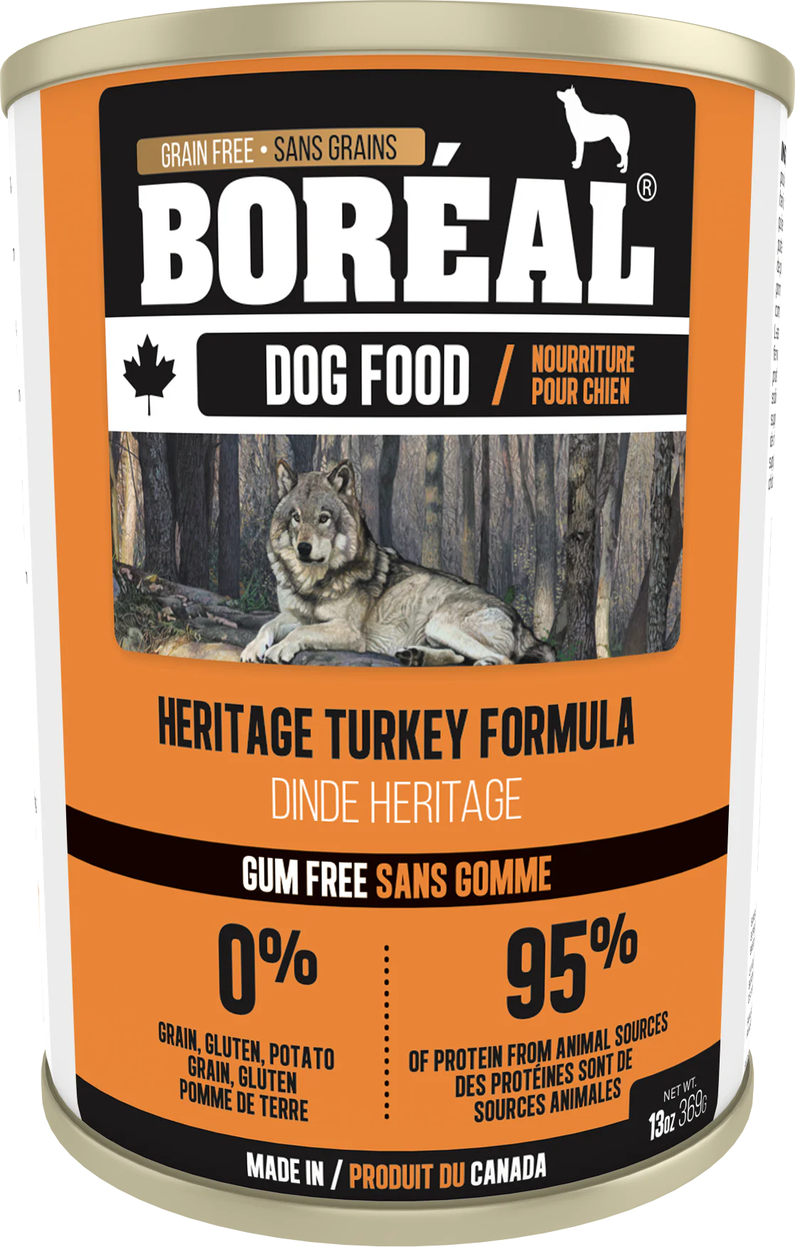 Boréal Canadian Heritage Turkey Canned Dog Food