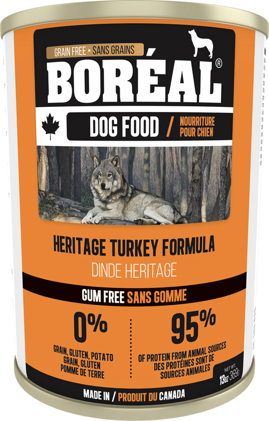 Boréal Canadian Heritage Turkey Canned Dog Food