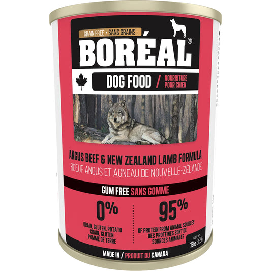 Boréal Angus Beef New Zealand Lamb Formula Canned Dog Food