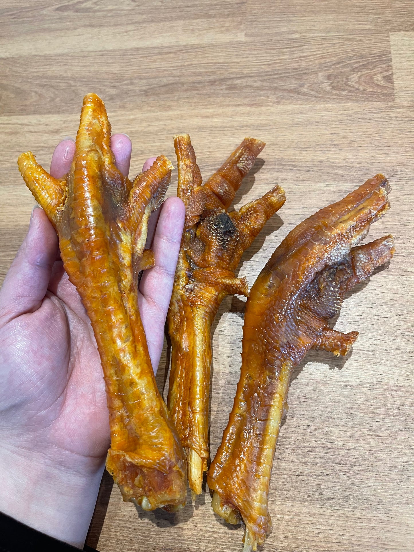 Dehydrated Large Turkey Feet 1pc