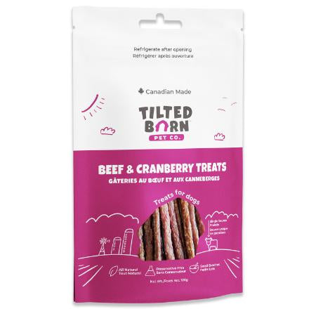 Tilted Barn Soft Beef & Cranberry Dog Treats