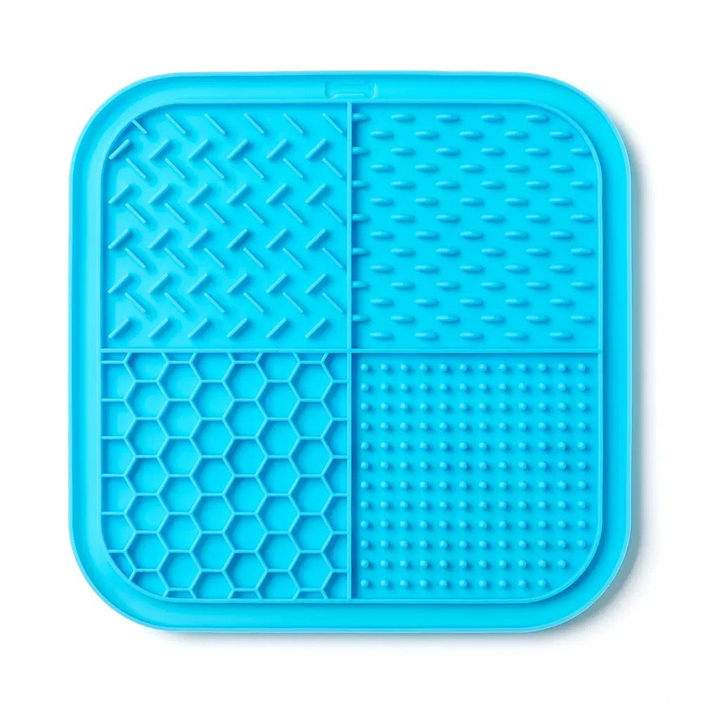 Pet Silicone Licking Mat Split Design