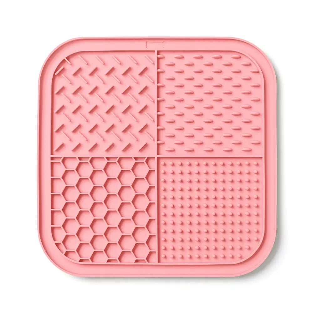 Pet Silicone Licking Mat Split Design