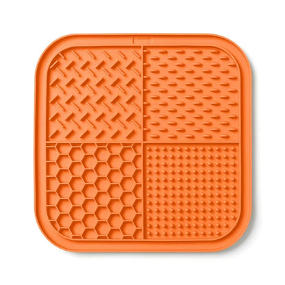 Pet Silicone Licking Mat Split Design