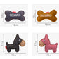Cowhide Leather Squeaker Chewing Teething Toy For Pet