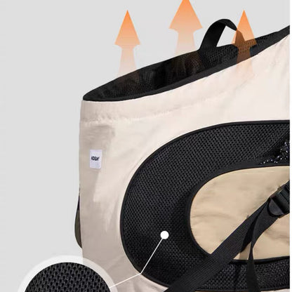 Double Straps Pet Front Carrier Bag - Paws Discovery 