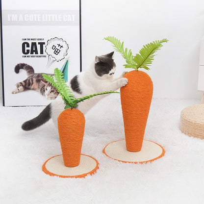 Cat Scratch Tree Carrot Shape - Paws Discovery 