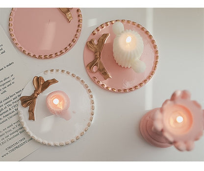 Candle Holder Plate - Paws Discovery 