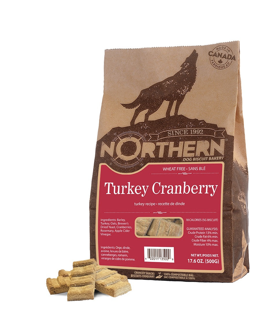 Northern Biscuit Wheat Free Turkey Cranberry Dog Treats