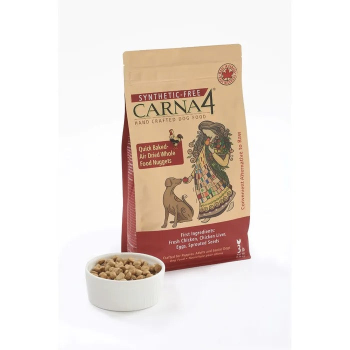 Carna4 Hand Crafted Dog Food Chicken 3lb