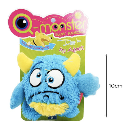 Fluffy Squeaker Monster Ball Toy - Paws Discovery 