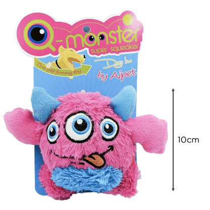 Fluffy Squeaker Monster Ball Toy - Paws Discovery 