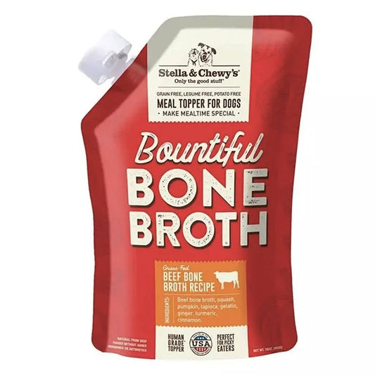 Dog Bountiful Bone Broth Grass Fed Beef 16 oz